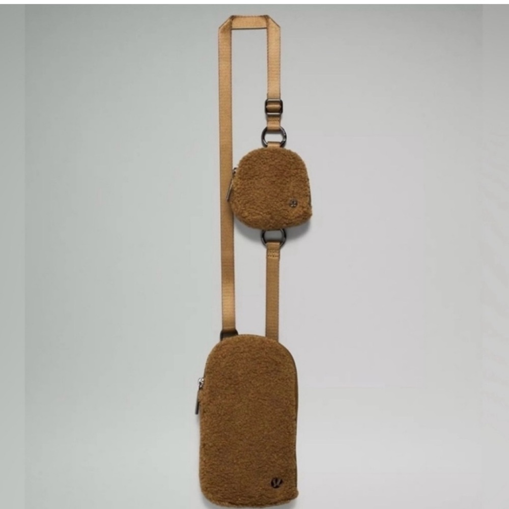 lululemon athletica Khaki Phone Crossbody Bag